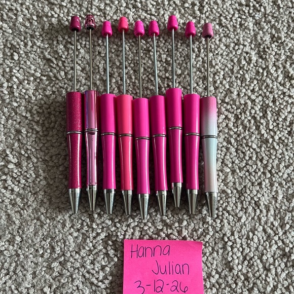 Colorful Beadable Pens Set - Picture 5 of 10